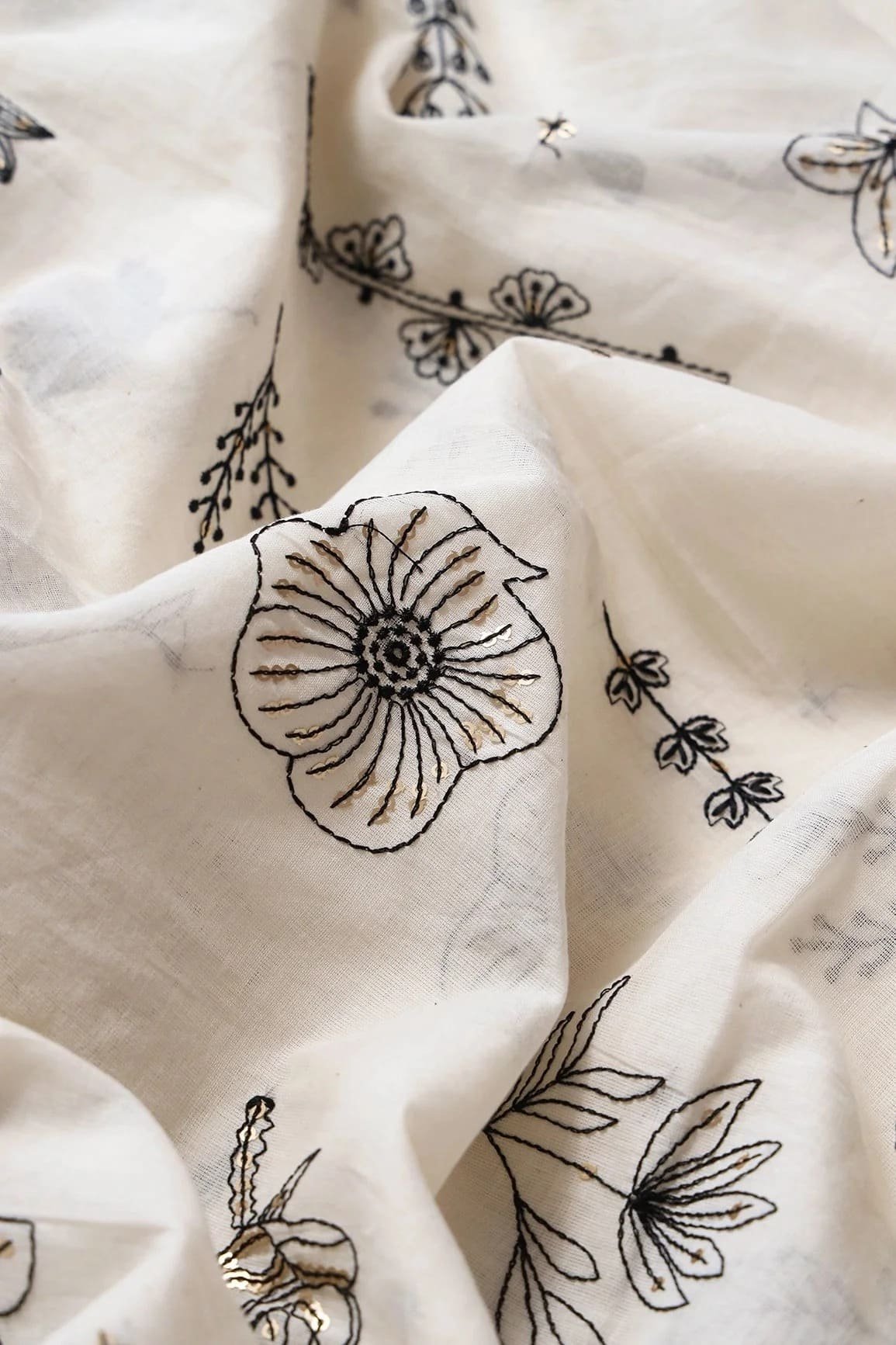 Cotton Embroidery Fabrics